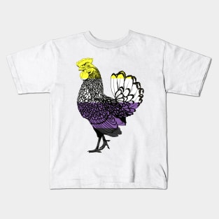 Chicken 3: Nonbinary Pride (2022) Kids T-Shirt